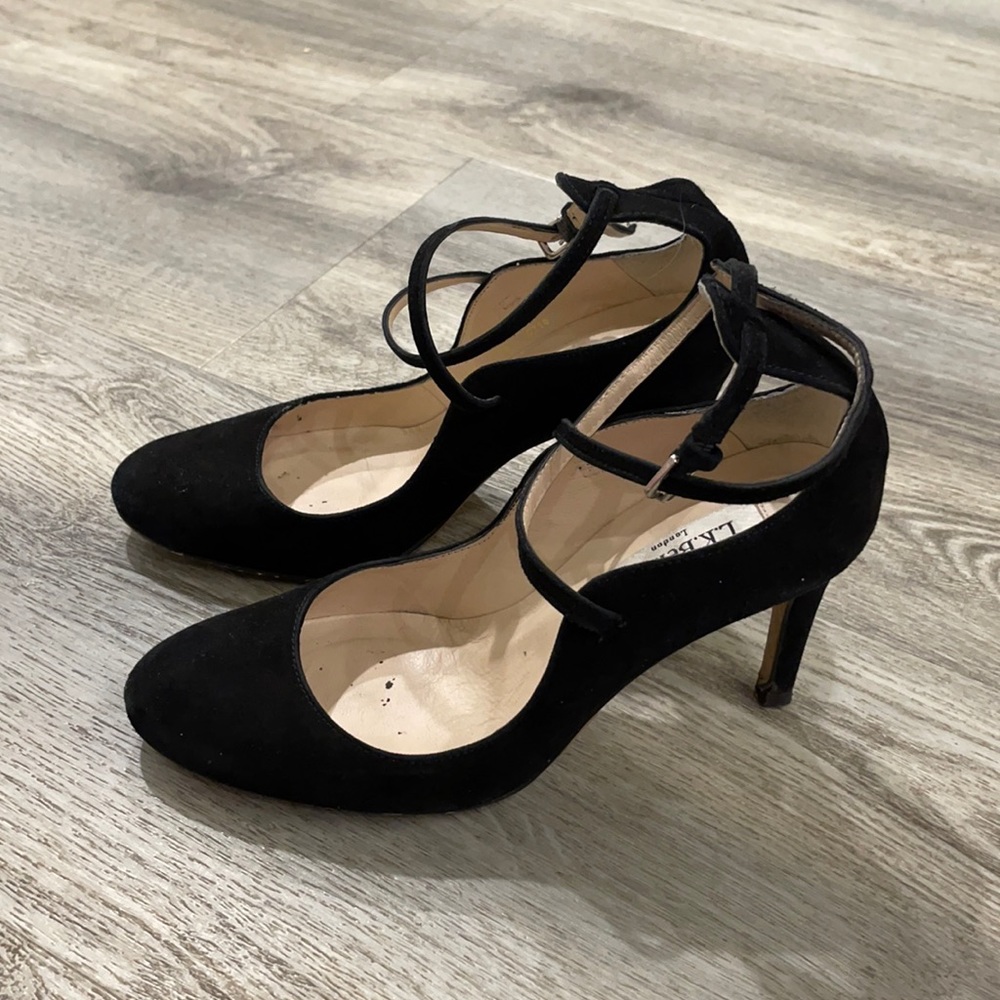 LK Bennett ankle lace up ankle heel